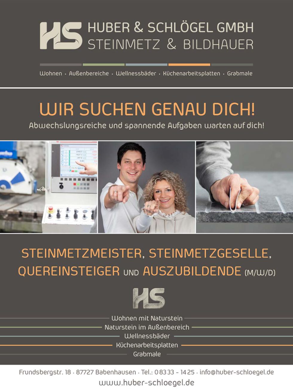 Huber & Schlögel Gmbh Steinmetz + Bildhauer Huber & Schlögel – Steinmetz | Handwerkerring Babenhausen